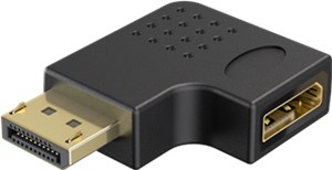 DisplayPort™ Angled Adapter 90° Right