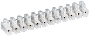 Terminal strip connectors 10 pcs, transparent Terminal strip connectors 10 pcs, transparent