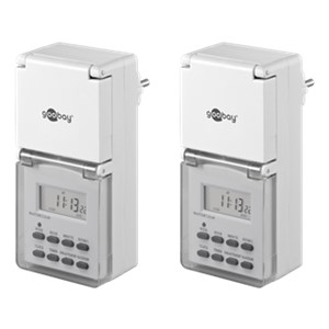 Set of 2, Digital Timer IP44