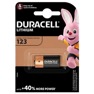 CR123A (DL123) Battery, 1 pc. in blister