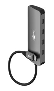 Slim 4-Port USB Hub, USB-C™ to USB-C™, 10 Gbit/s