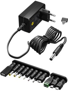 Universal Power Supply 3 V - 12 V, Max. 3.6 W / 0.3 A
