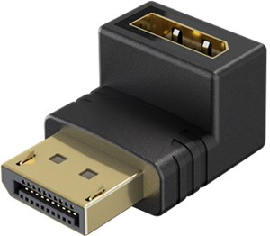 DisplayPort™ Angled Adapter 90° Up