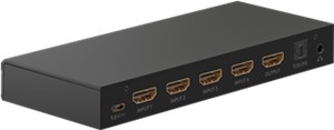 HDMI™ Switch 4 to 1 with Audio Output
