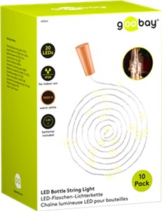 10 x Bottle string light with 20 LEDs 10 x Bottle string light with 20 LEDs