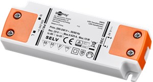LED Transformer 24 V (DC) (DC), 15 W