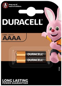 LR61/AAAA (Mini) (MN2500) Battery, 2 pcs. in blister