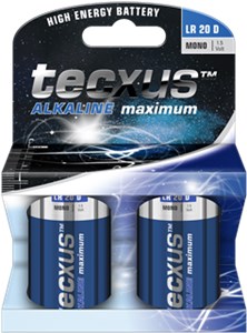LR20/D (Mono) Battery, 2 pcs. in blister