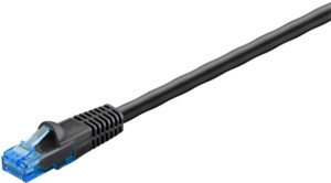 CAT 6A/6A Outdoor Patch Cable, U/UTP, black