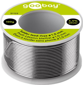 Professional Solder Lead-Free, ø 1.0 mm, 100 g