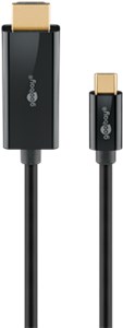 USB-C™ to HDMI™ Cable 4K @ 60 Hz, 2 m, black