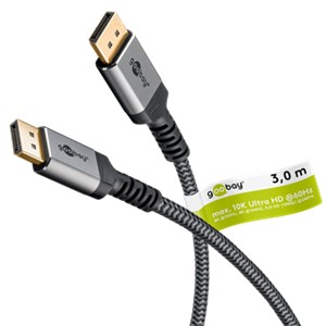 DisplayPort™ Cable 2.0/2.1, 80 Gbit/s