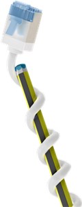 Ultra-Flexible CAT 6A Patch Cable, Slim, U/FTP, white