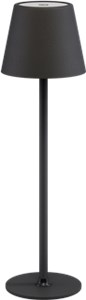 Wireless LED Table Lamp, black