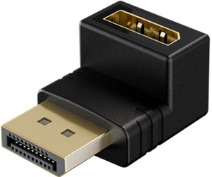 DisplayPort™ Angled Adapter 90° Up