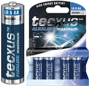 LR6/AA (Mignon) Battery, 4 pcs. in blister