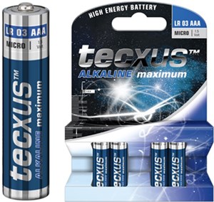 LR03/AAA (Micro) Battery, 4 pcs. in blister