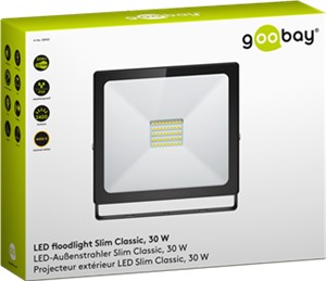 LED floodlight, 30 W, Slim Classic LED floodlight, 30 W, Slim Classic