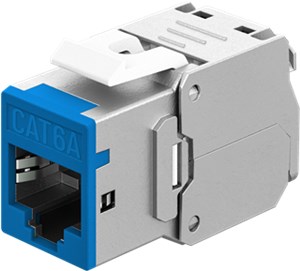 Keystone Module RJ45 CAT 6A, STP, Slim