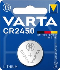 CR2450 (6450) Battery, 1 pc. in blister