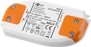 LED Transformer 24 V (DC) (DC), 8 W