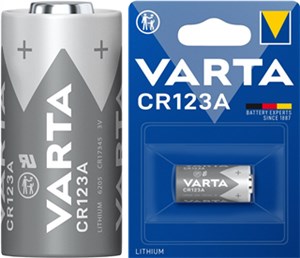 CR123A (6205) Battery, 1 pc. in blister