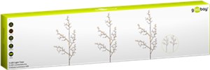 Set of 3 light trees with 75 LEDs Set of 3 light trees with 75 LEDs