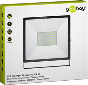 LED floodlight, 100 W, Slim Classic LED floodlight, 100 W, Slim Classic