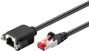 CAT 6 Extension Cable, S/FTP (PiMF), black