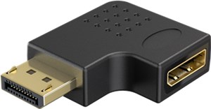 DisplayPort™ Angled Adapter 90° Left