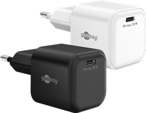 USB-C™ PD GaN Fast Charger Nano (20 W) black