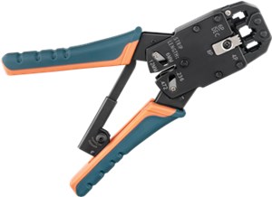 Crimping Tool for Modular Plugs