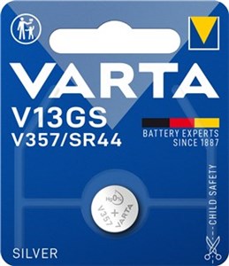 SR44 (V13GS/357) Battery, 1 pc. in blister