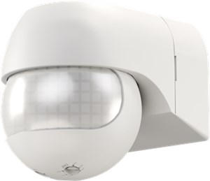 Motion Detector, tiltable/swivelling, white