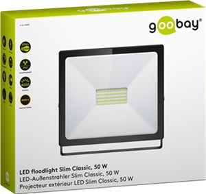 LED floodlight, 50 W, Slim Classic LED floodlight, 50 W, Slim Classic