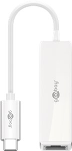 USB-C™ Ethernet Adapter, white