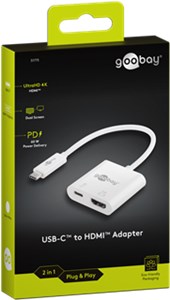 USB-C™ to HDMI™ Adapter with 60 W Power Delivery USB-C™ to HDMI™ Adapter with 60 W Power Delivery