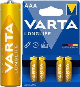 LR03/AAA (Micro) (4103) Battery, 4 pcs. in blister
