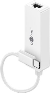 USB-C™ Ethernet Adapter, white