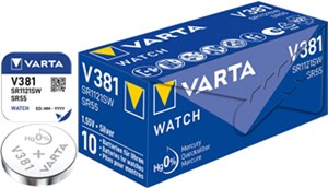 SR55 (V381) Battery, 10 pcs. in box