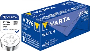 SR59 (V396) Battery, 10 pcs. in box