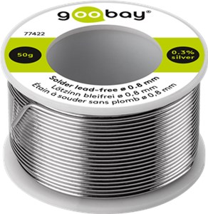 Solder Lead-Free, ø 0.8 mm, 50 g