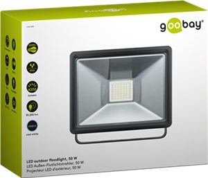 LED outdoor floodlight, 50 W LED outdoor floodlight, 50 W