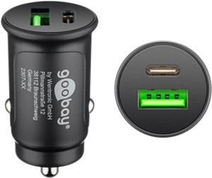 Dual-USB Auto Fast Charger USB-Câ„¢ PD (Power Delivery) Dual-USB Auto Fast Charger USB-Câ„¢ PD (Power Delivery)