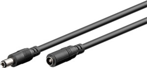 DC Extension Cable, 5 m, black DC Extension Cable, 5 m, black